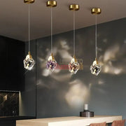Pendul LED Cristal Drops lustreled.ro