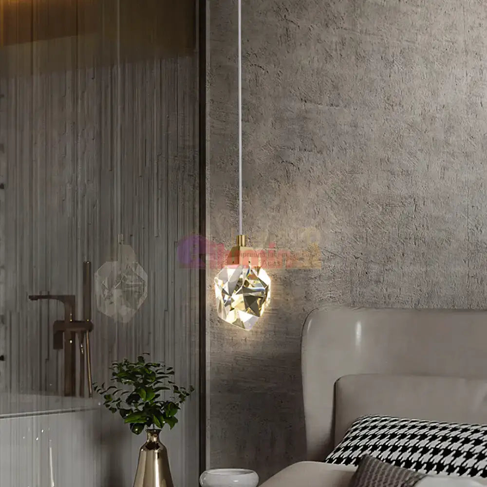 Pendul LED Cristal Drops lustreled.ro