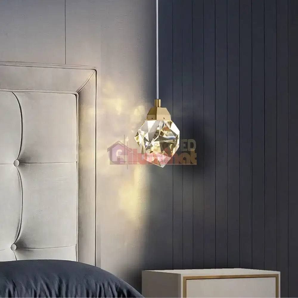 Pendul LED Cristal Drops lustreled.ro