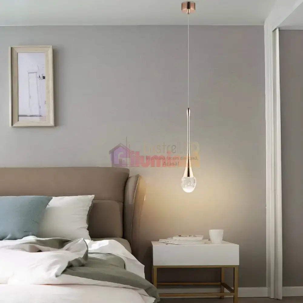 Pendul LED Cristal Seranova lustreled.ro
