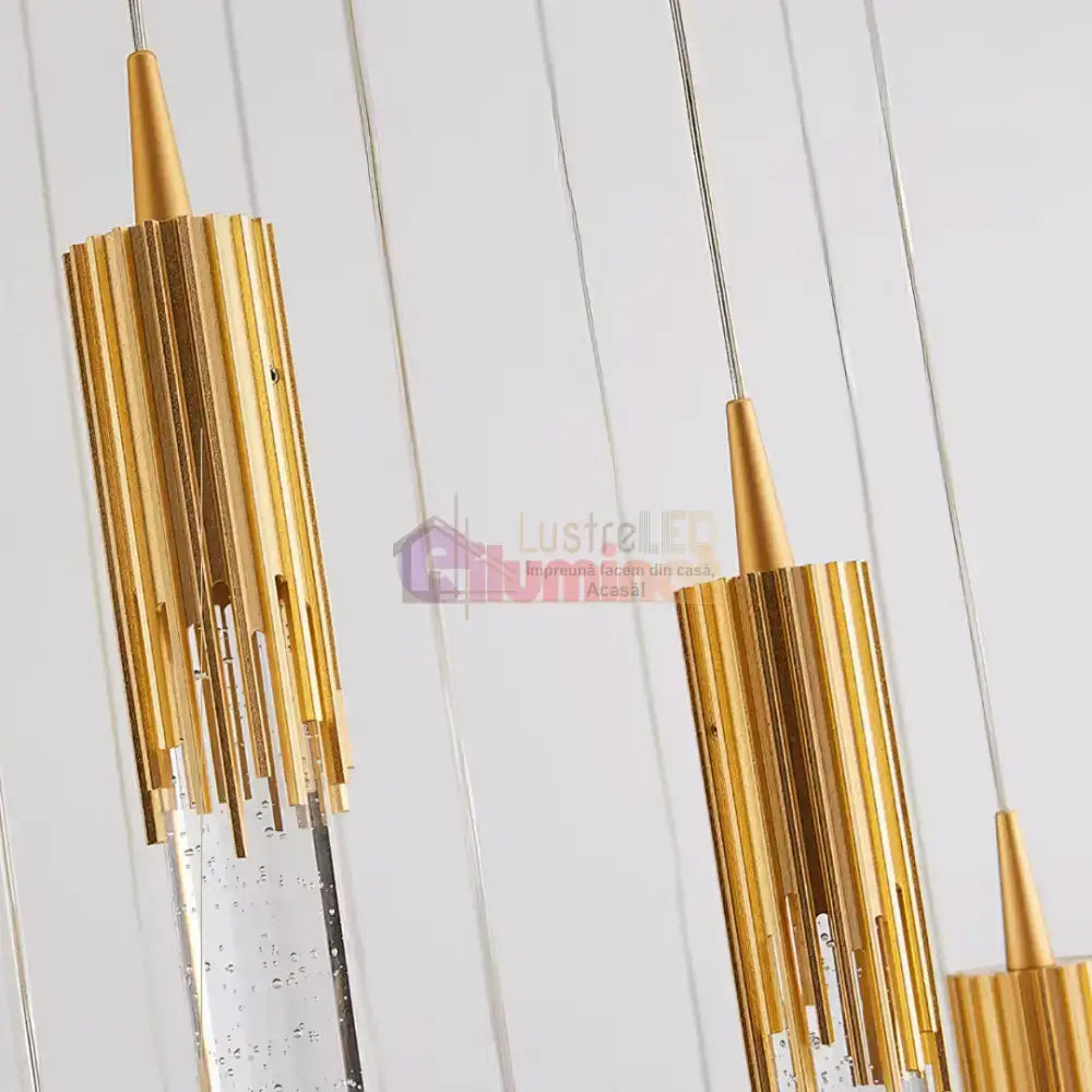 Pendul LED Cristal Nuvella lustreled.ro