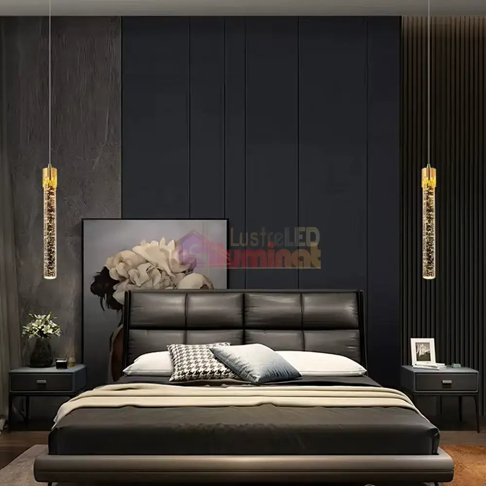 Pendul LED Cristal Nuvella lustreled.ro