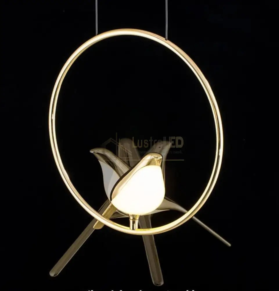 Pendul Led Luxury Golden Swallow Lighting Fixtures