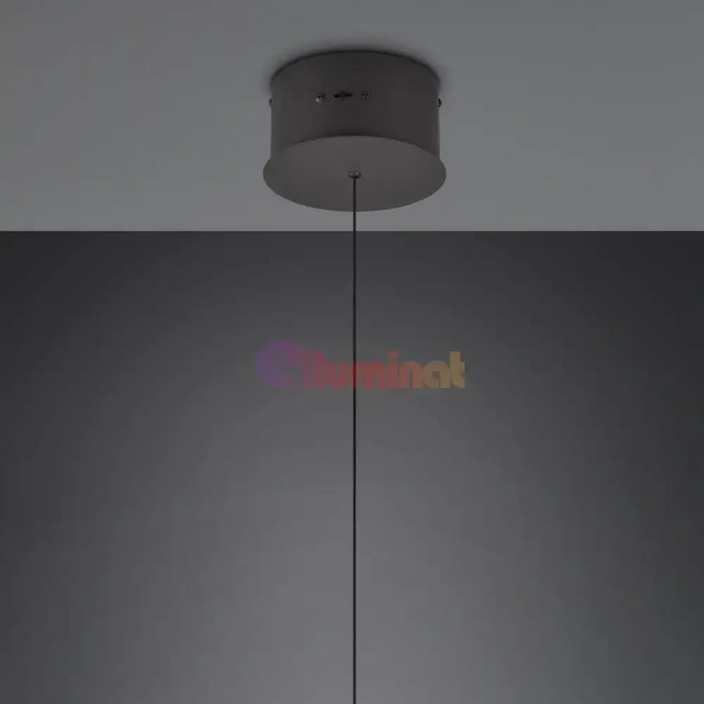 Pendul LED Orbit Pull Down 3 lumini din buton, Dimabil lustreled.ro