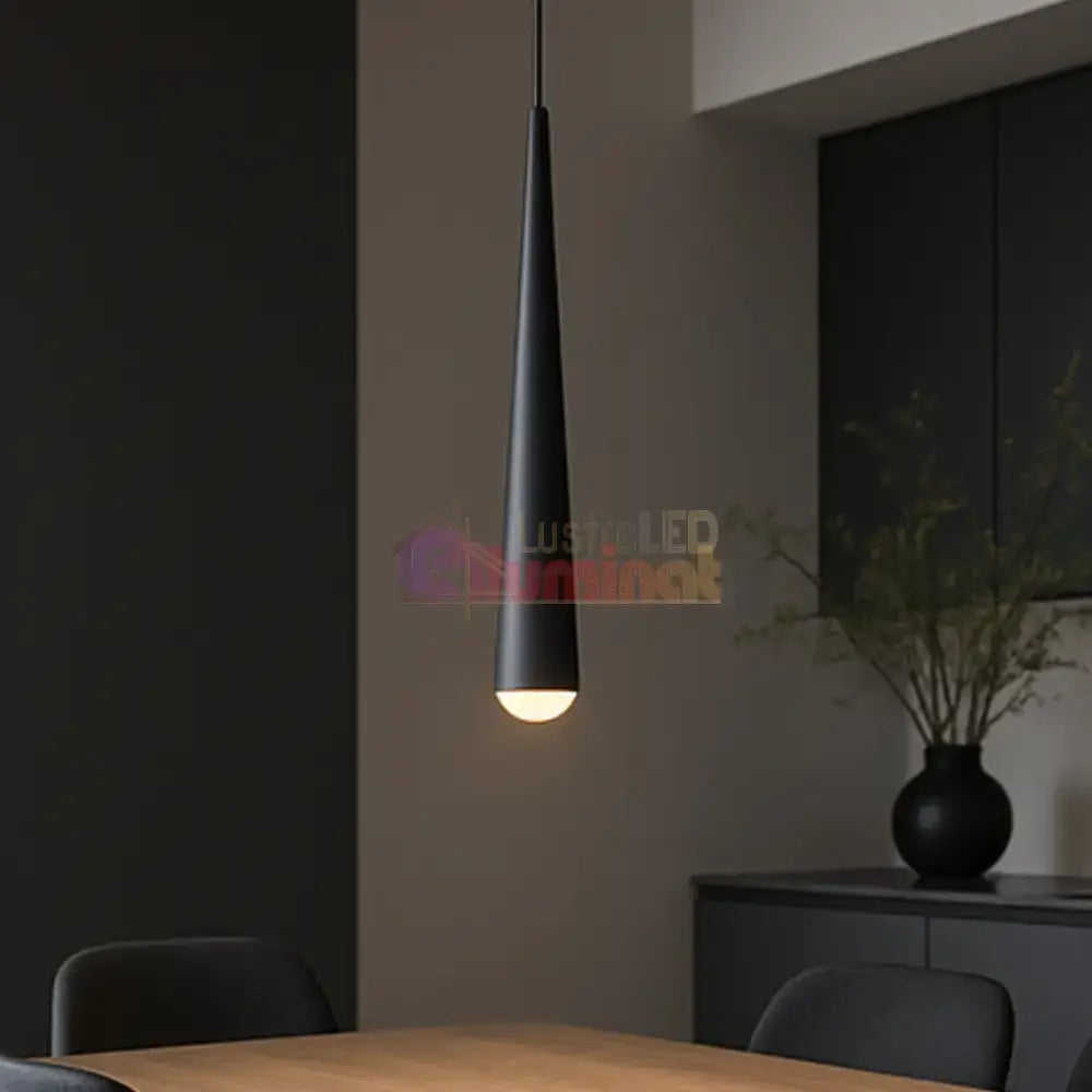 Pendul LED CALA Black lustreled.ro
