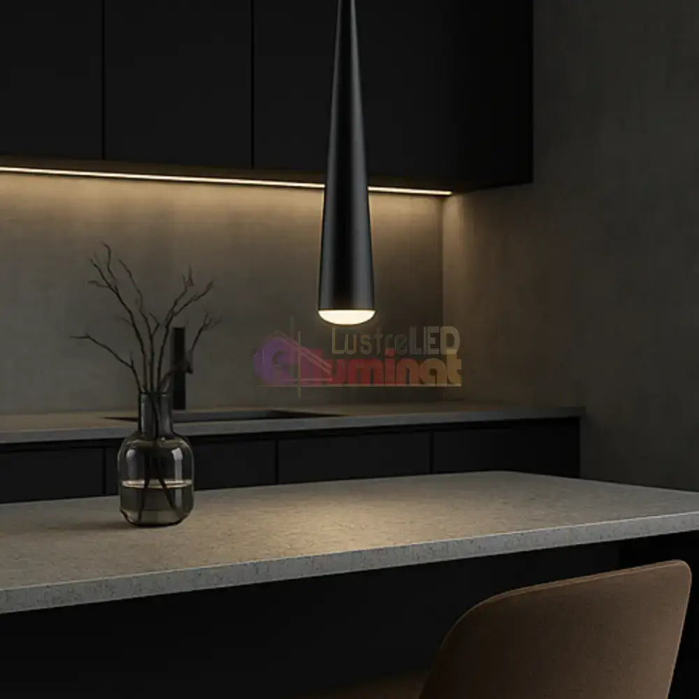 Pendul LED CALA Black lustreled.ro