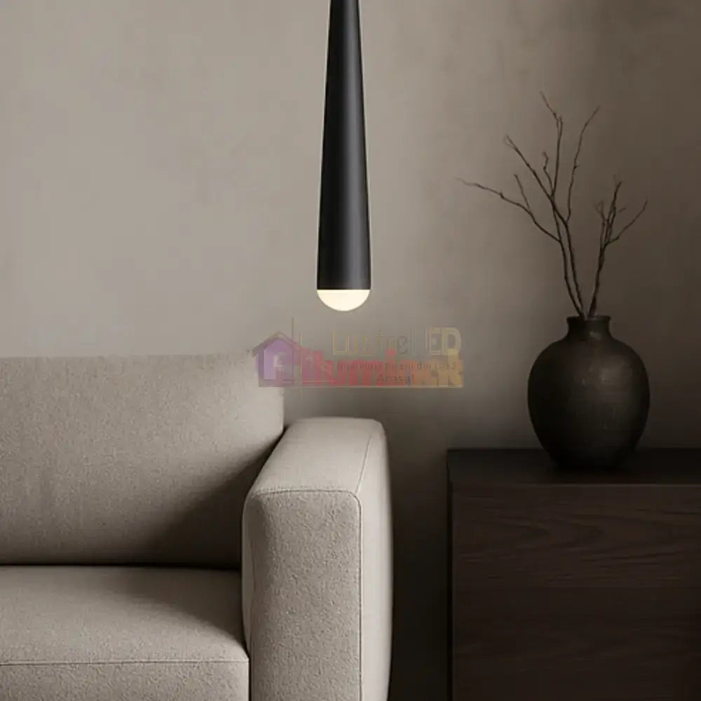 Pendul LED CALA Black lustreled.ro