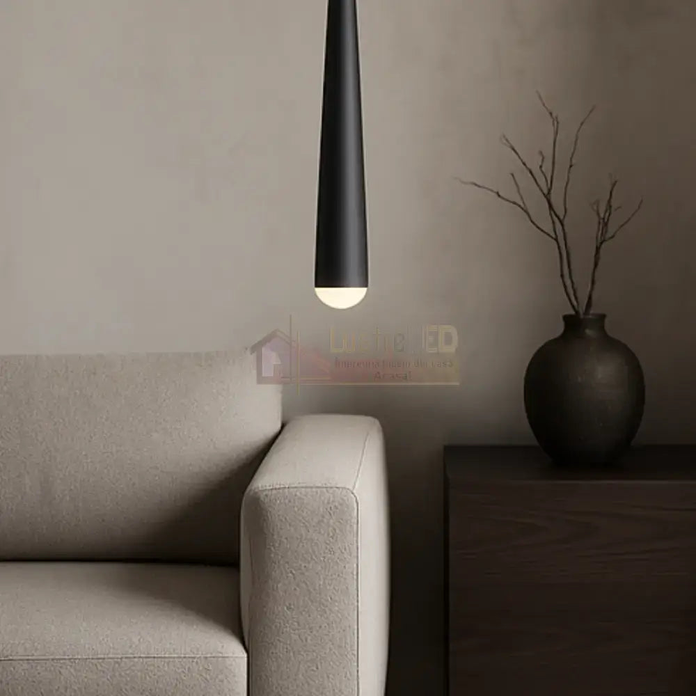 Pendul LED CALA Black NEAGRA / LUXURY Lighting Fixtures