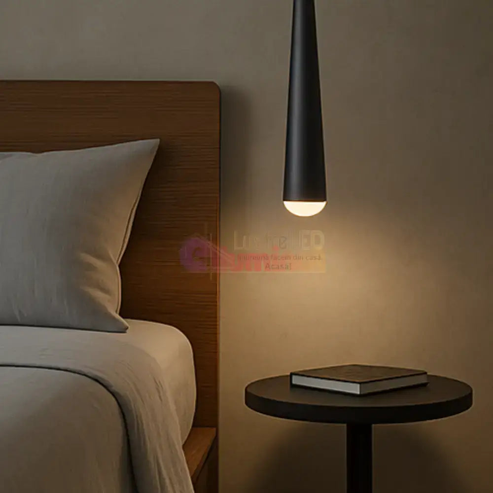 Pendul LED CALA Black lustreled.ro