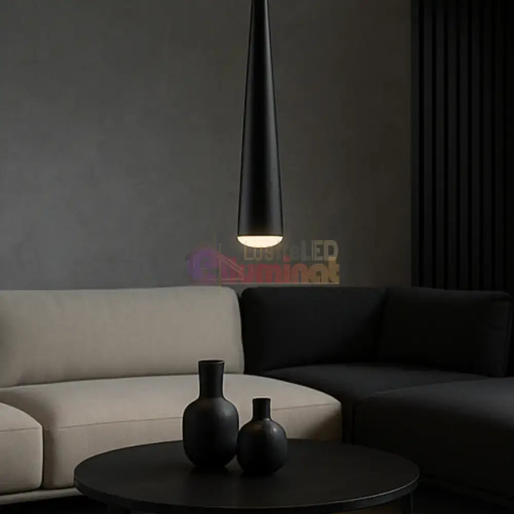 Pendul LED CALA Black lustreled.ro