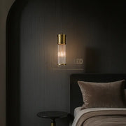 Pendul LEXA 1xE14 Gold AURIE Lighting Fixtures