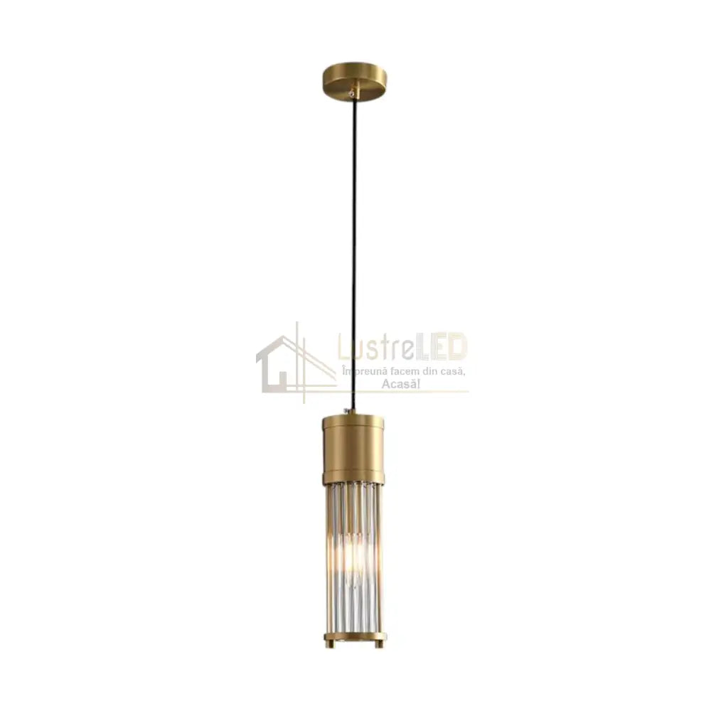 Pendul LEXA 1xE14 Gold AURIE Lighting Fixtures