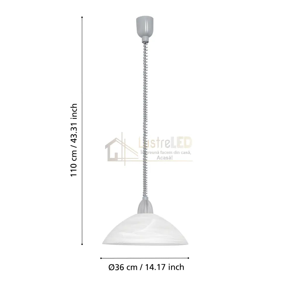 Pendul LORD 2 Eglo 110CM SUSPENDATE Lighting Fixtures