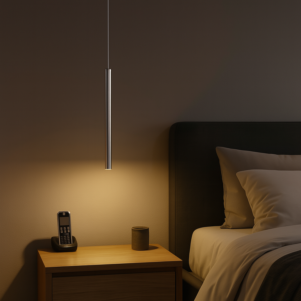 Pendul LED LOYA Chrome UltraSlim Premium