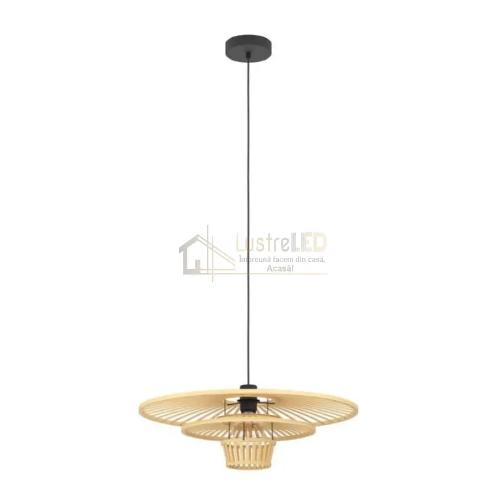Pendul LYDNEY Wood 110CM LEMN / VINTAGE SI RETRO DESIGN Lighting Fixtures