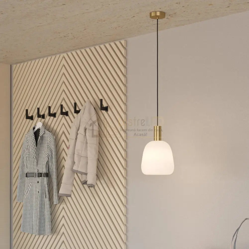 Pendul MANZANARES White 1xE27 Eglo Ø23CM Lighting Fixtures