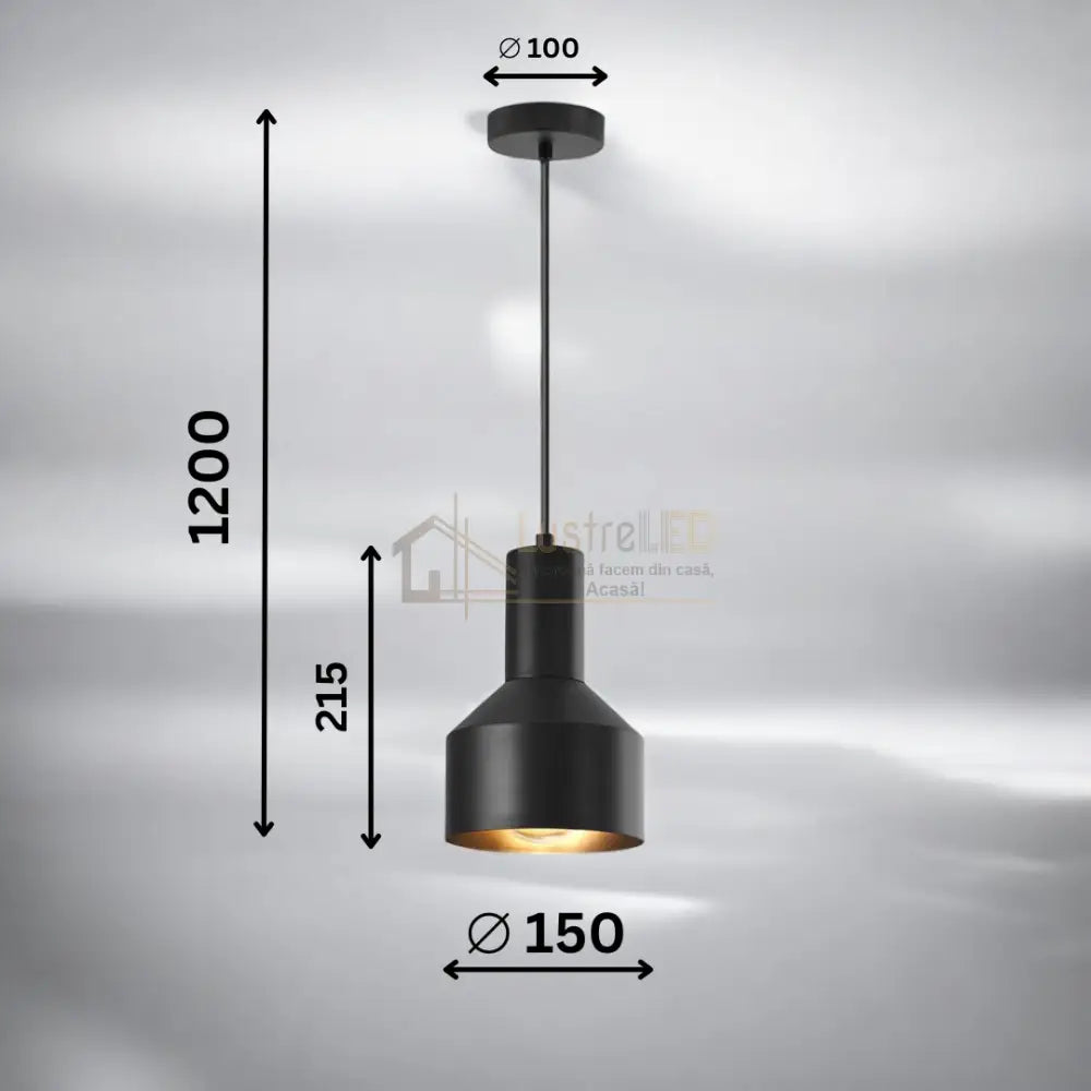 Pendul Modern E27 Arcane Black Lighting Fixtures