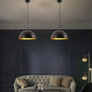 Pendul Modern E27 Golden Dark Dome