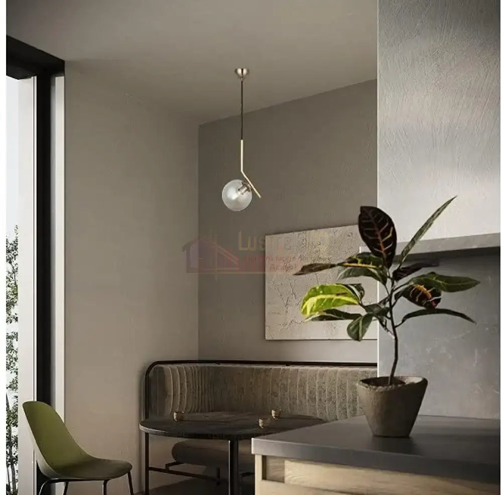 Pendul Nordic Auriu Mx412-1P Lighting Fixtures