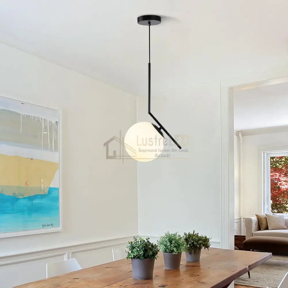 Pendul Nordic Black Moon lustreled.ro