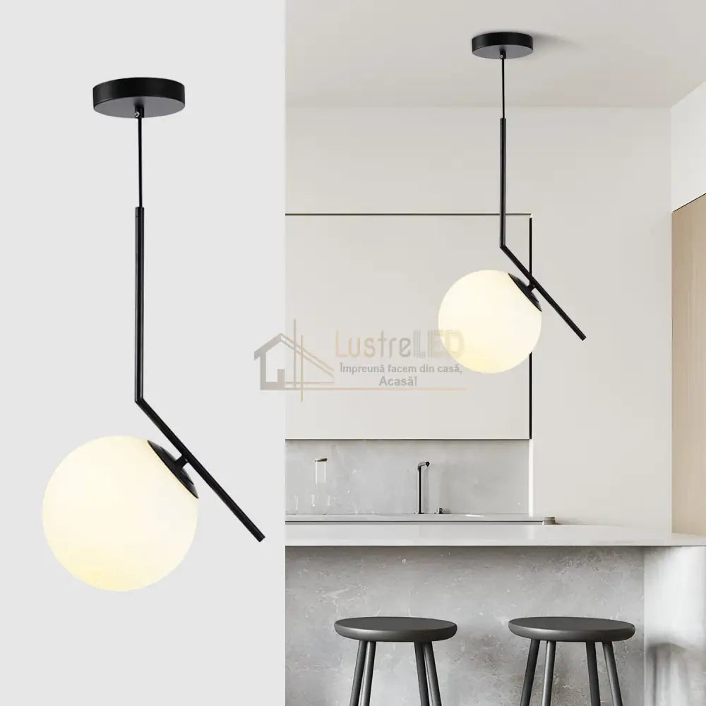 Pendul Nordic Black Moon lustreled.ro