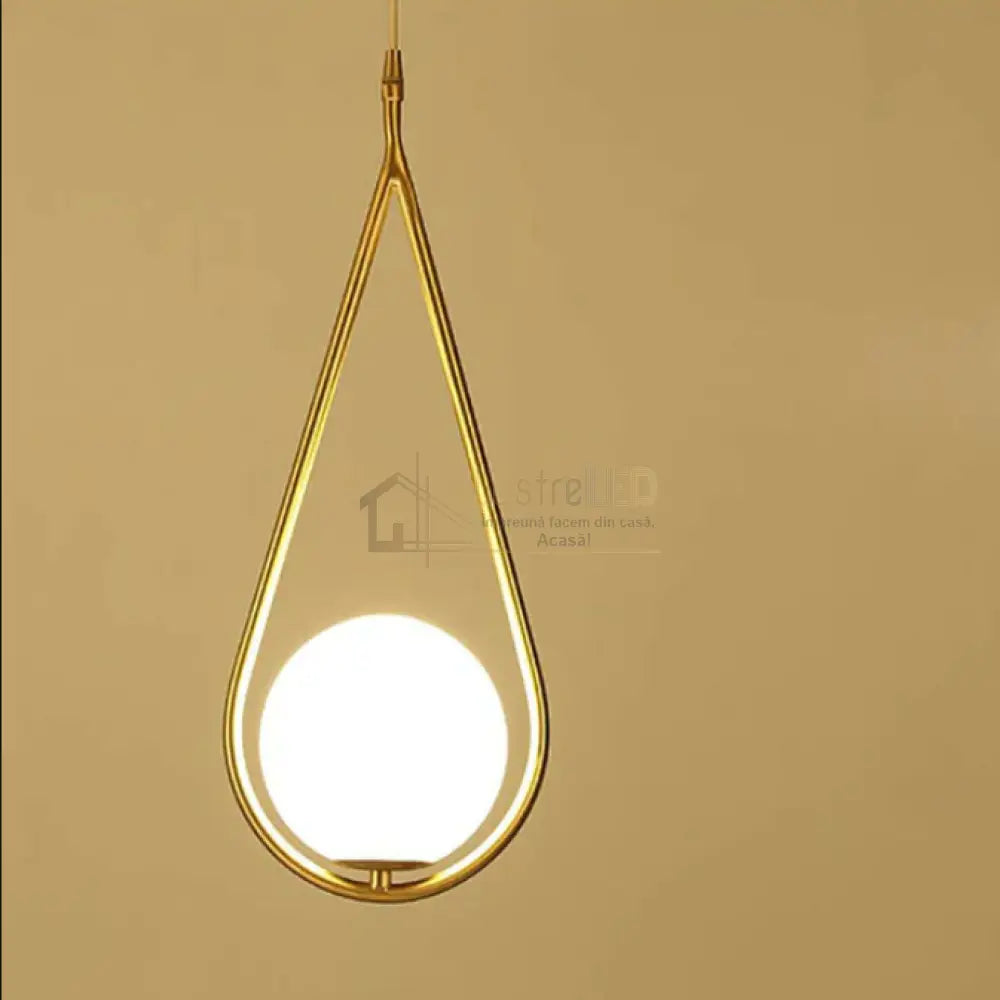 Pendul Nordic Golden Tear Lighting Fixtures