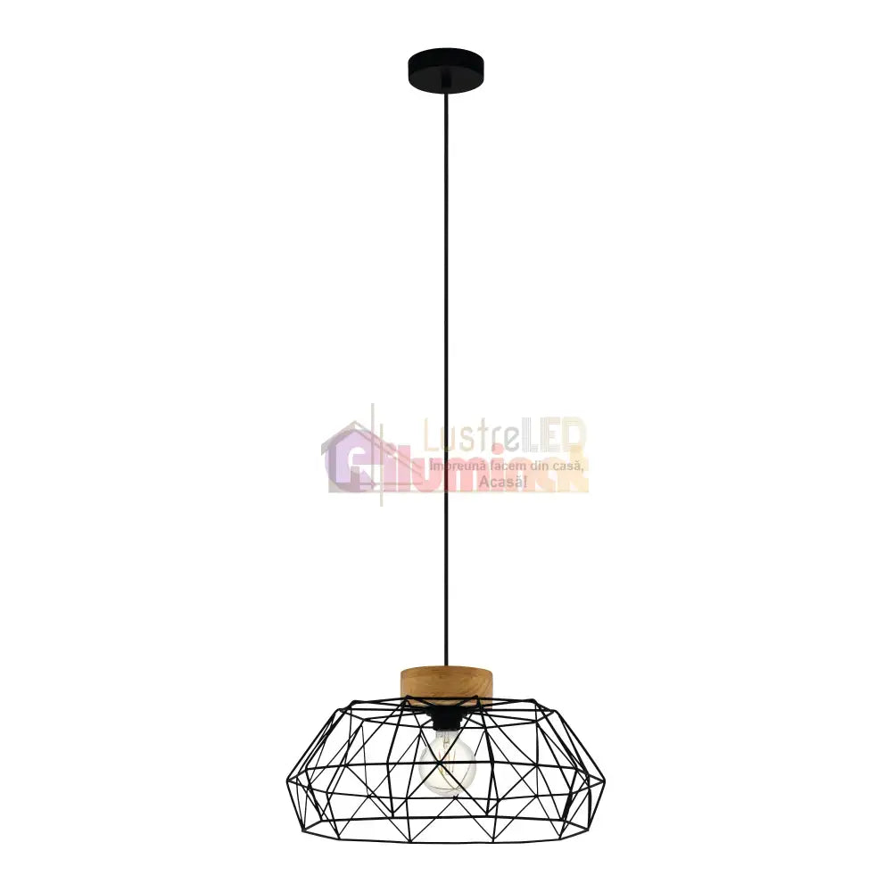 Pendul PADSTOW Black & Brown 110CM Eglo NEAGRA / ABAJUR Lighting Fixtures
