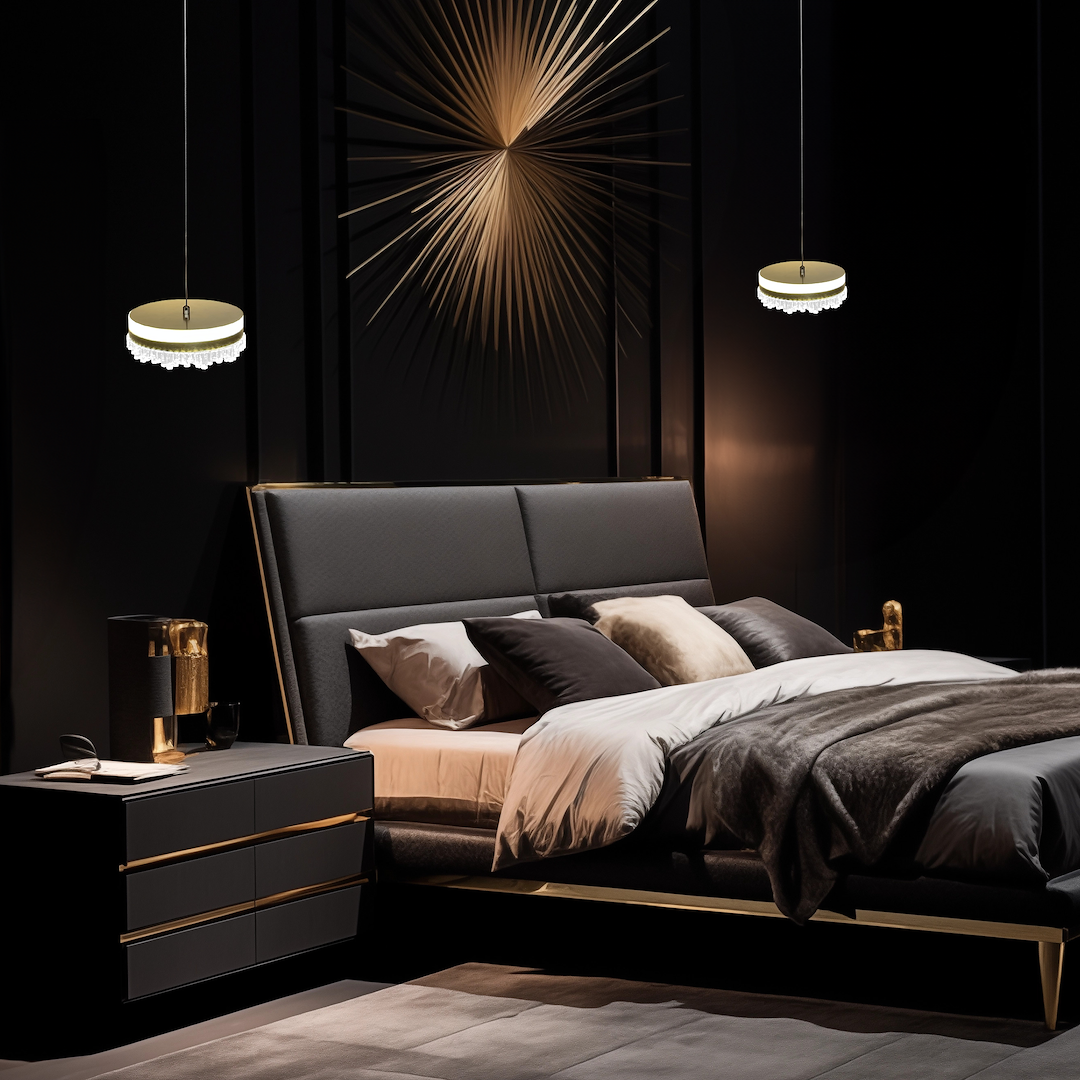 Pendul LED Preciosa Gold Premium Ø20CM