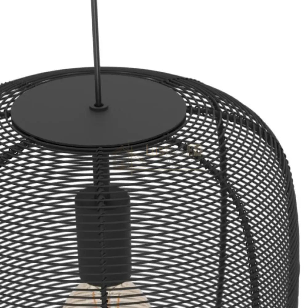Pendul RINROE Black 110CM NEAGRA / ABAJUR Lighting Fixtures