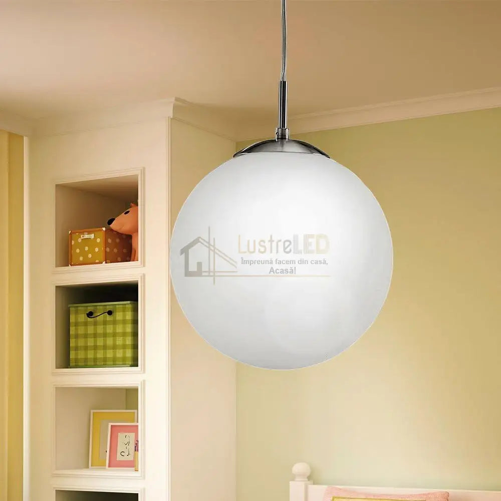 Pendul RONDO White & Silver 110x30CM ALBA / ABAJUR Lighting Fixtures