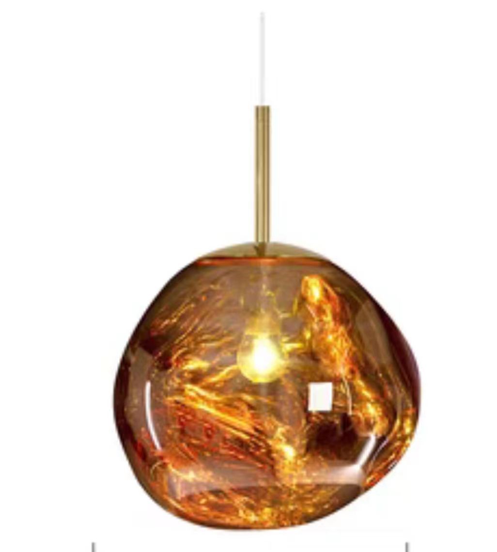 Pendul Nordic Sticla Amber DX1020-1