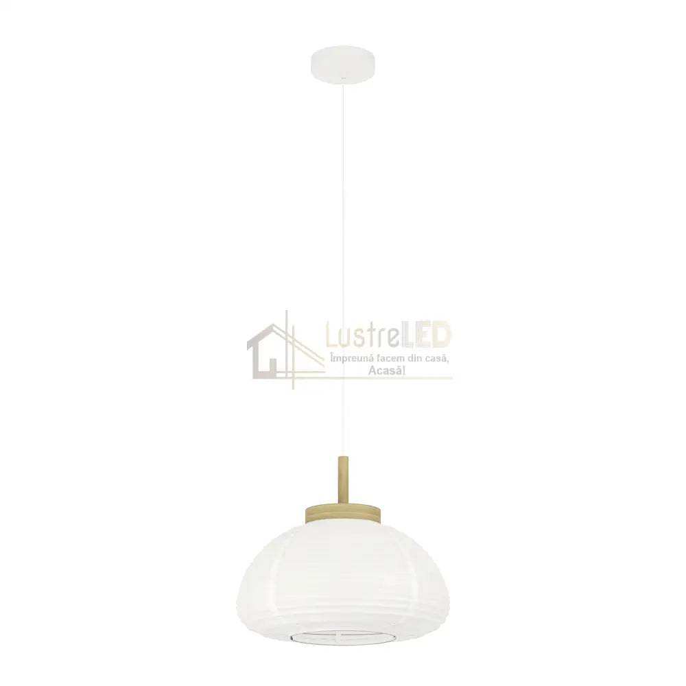 Pendul SUMMERHILL White & Brown 110CM ALBA / VINTAGE SI RETRO DESIGN Lighting Fixtures