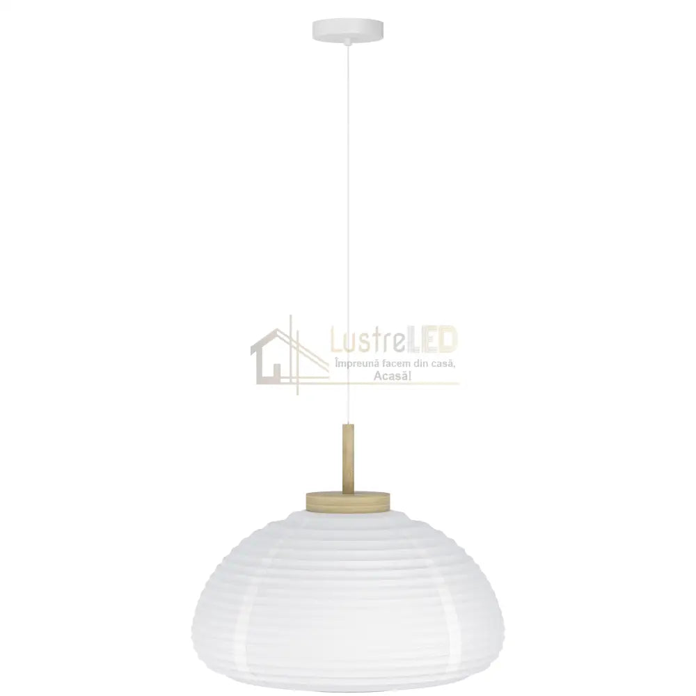 Pendul SUMMERHILL White & Brown 110CM ALBA / VINTAGE SI RETRO DESIGN Lighting Fixtures