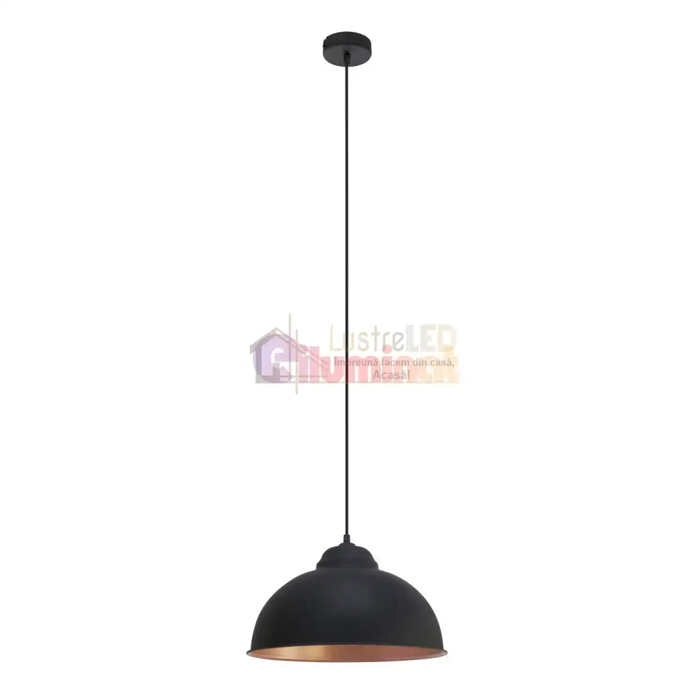 Pendul TRURO 2 Black & Gold 110CM Eglo NEAGRA / ABAJUR Lighting Fixtures