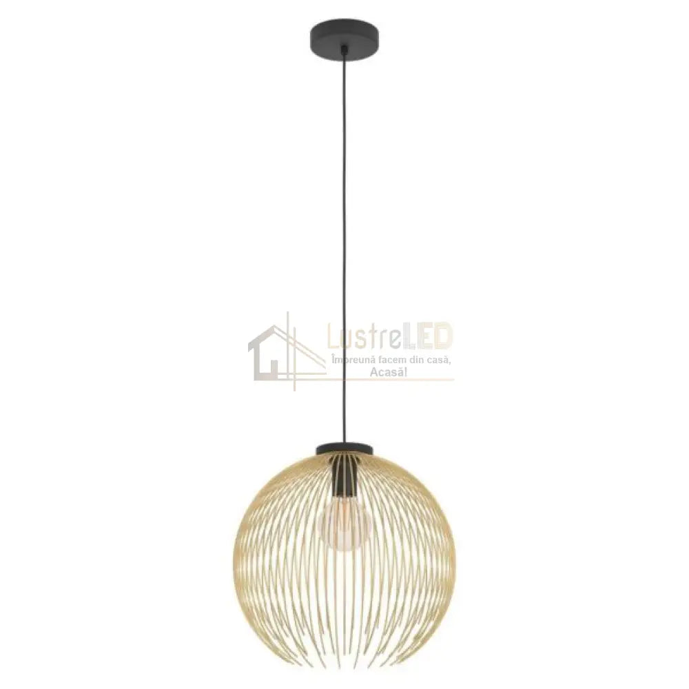 Pendul VENEZUELA Black & Gold 110CM NEGRU + AURIU / VINTAGE SI RETRO DESIGN Lighting Fixtures