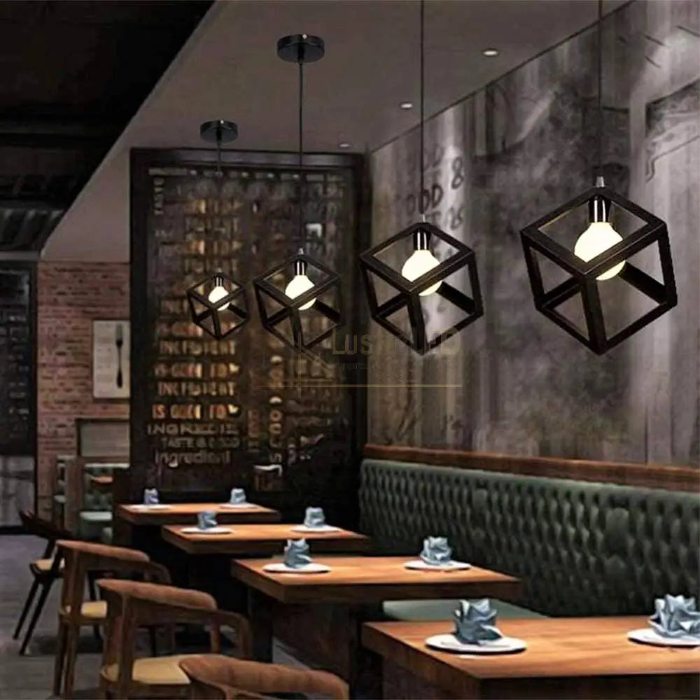 Pendul Vintage E27 Cub Lighting Fixtures