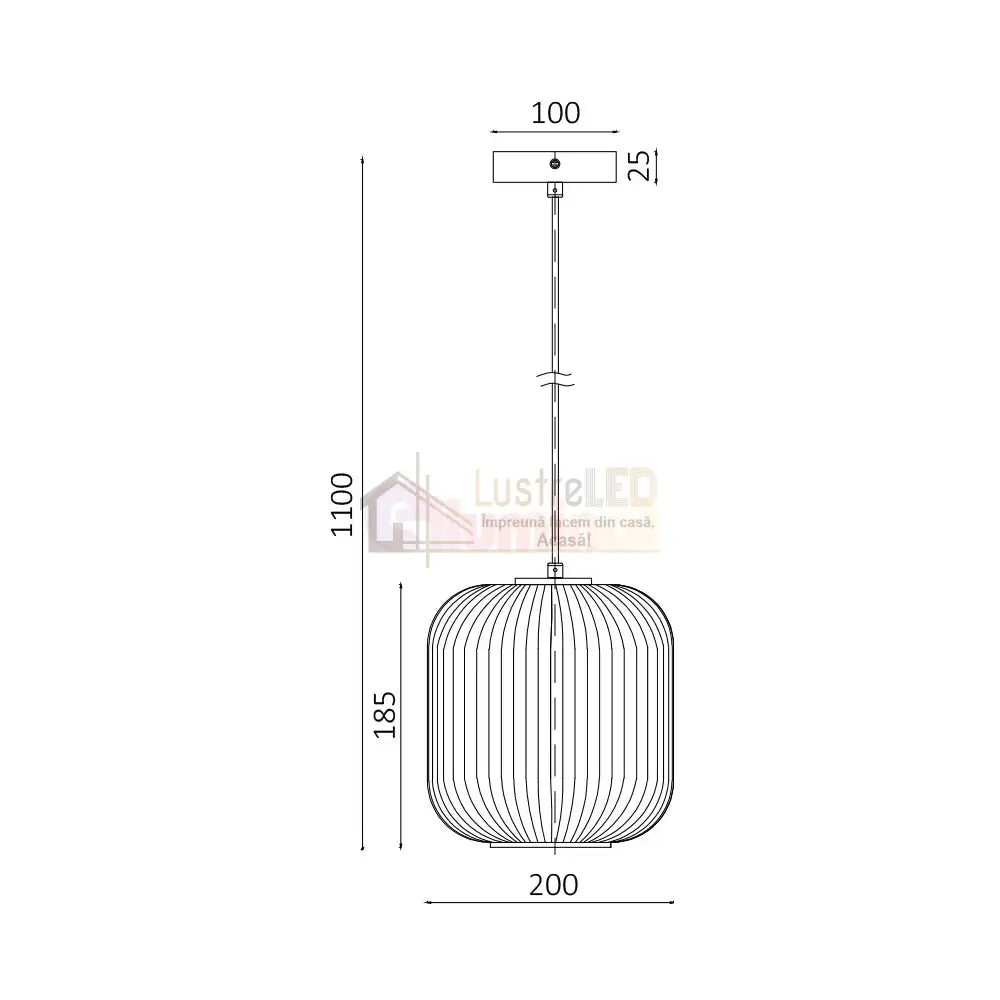 Pendul Vintage E27 Infesto Glass Lighting Fixtures