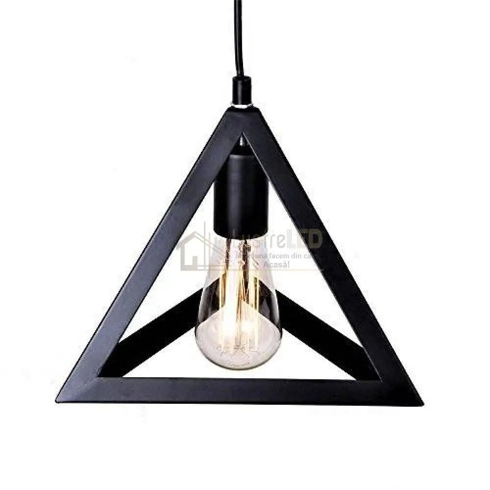 Pendul Vintage E27 Triangle Lighting Fixtures