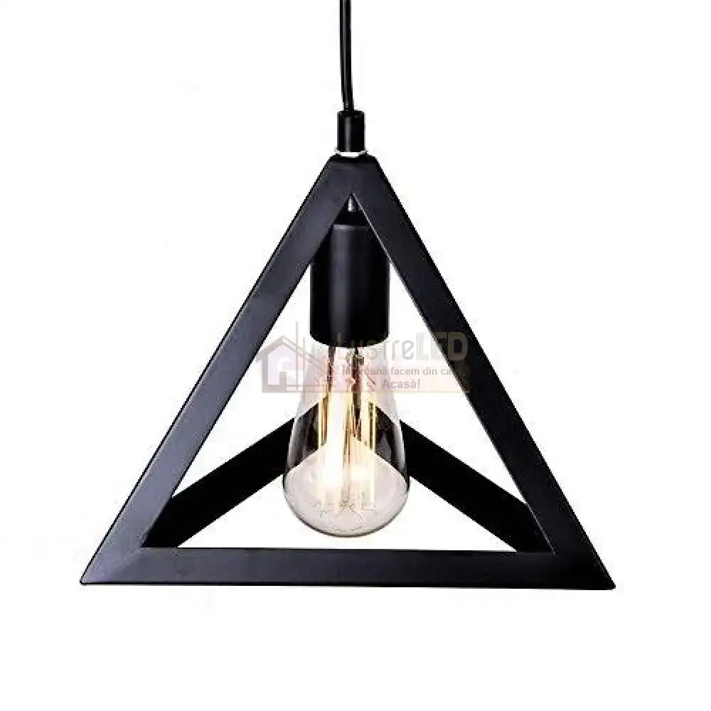 Pendul Vintage E27 Triangle Lighting Fixtures