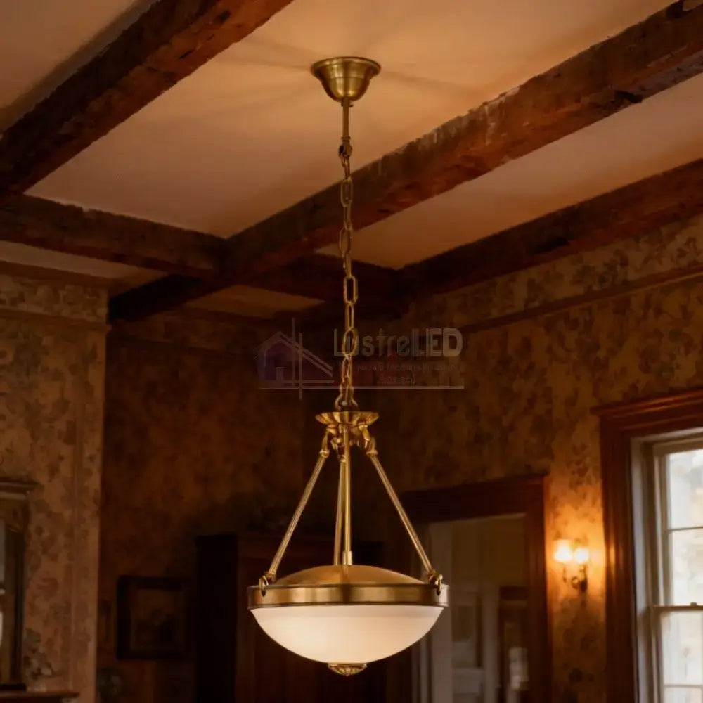 Pendul Vintage SAVOY Bronze 110x31CM BRONZ / VINTAGE SI RETRO DESIGN Lighting Fixtures