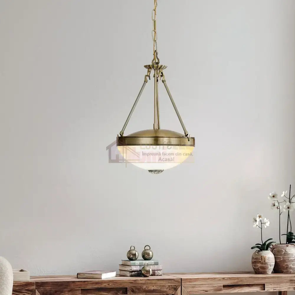 Pendul Vintage SAVOY Bronze 110x31CM BRONZ / VINTAGE SI RETRO DESIGN Lighting Fixtures