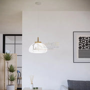 Pendulul SUMMERHILL White 110CM Eglo ALBA / SUSPENDATE Lighting Fixtures