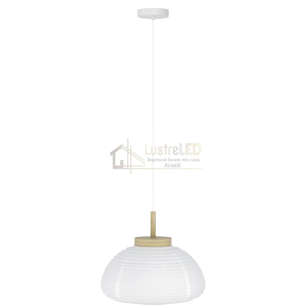 Pendulul SUMMERHILL White 110CM Eglo ALBA / SUSPENDATE Lighting Fixtures