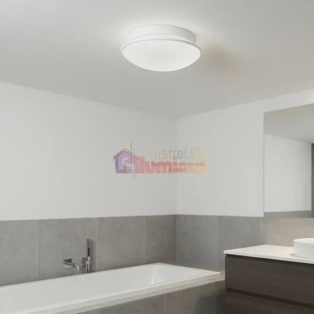 Plafoniera DOLLY White Rotunda 23CM APLICA PERETE / TAVAN / 23.5CM led ceiling light