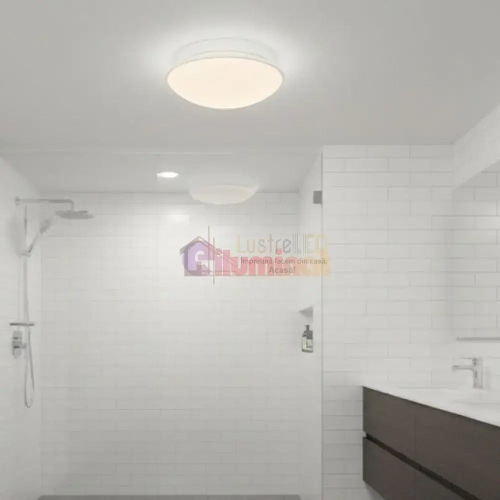 Plafoniera DOLLY White Rotunda 23CM APLICA PERETE / TAVAN / 23.5CM led ceiling light