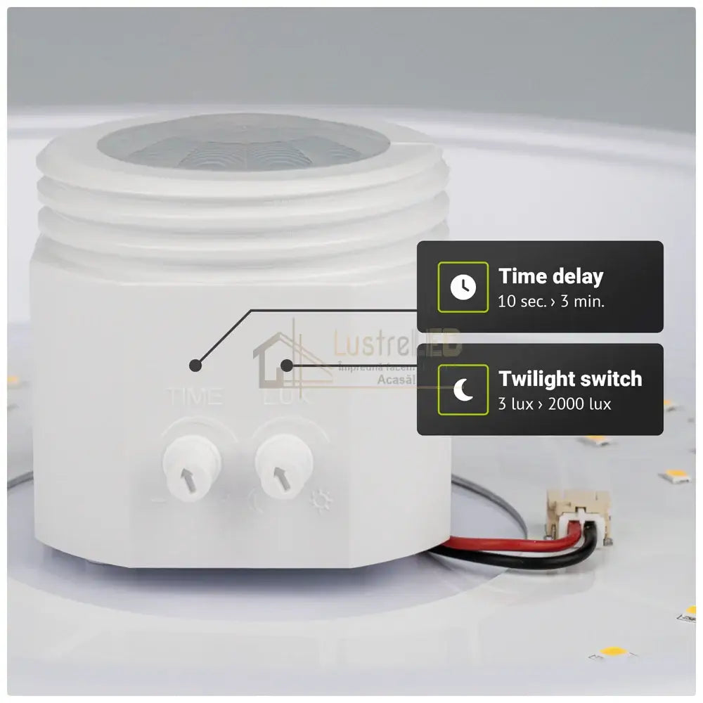 Plafoniera Led 12W Senzor Miscare Echivalent 75W