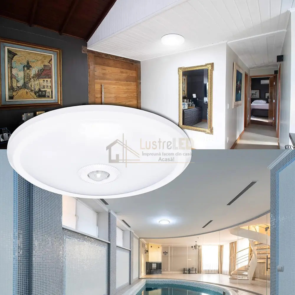 Plafoniera Led 18W Senzor Miscare Echivalent 120W