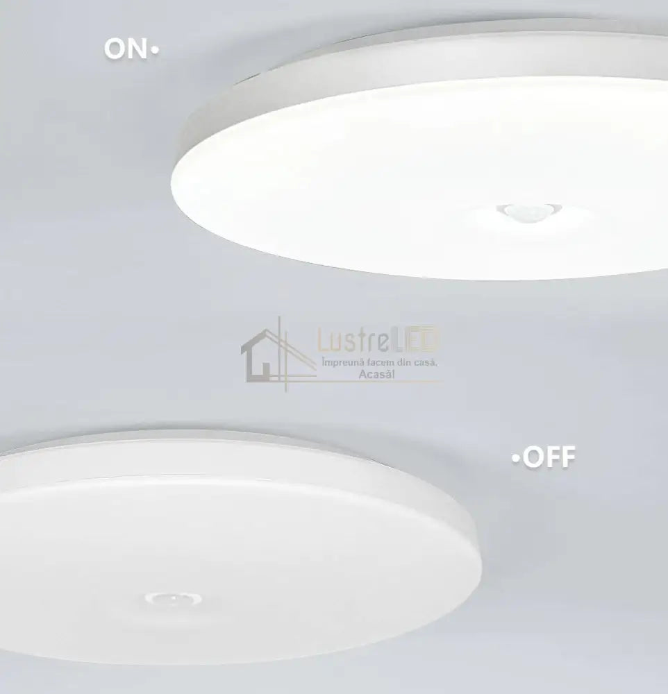 Plafoniera Led 18W Senzor Miscare Echivalent 180W Frameless