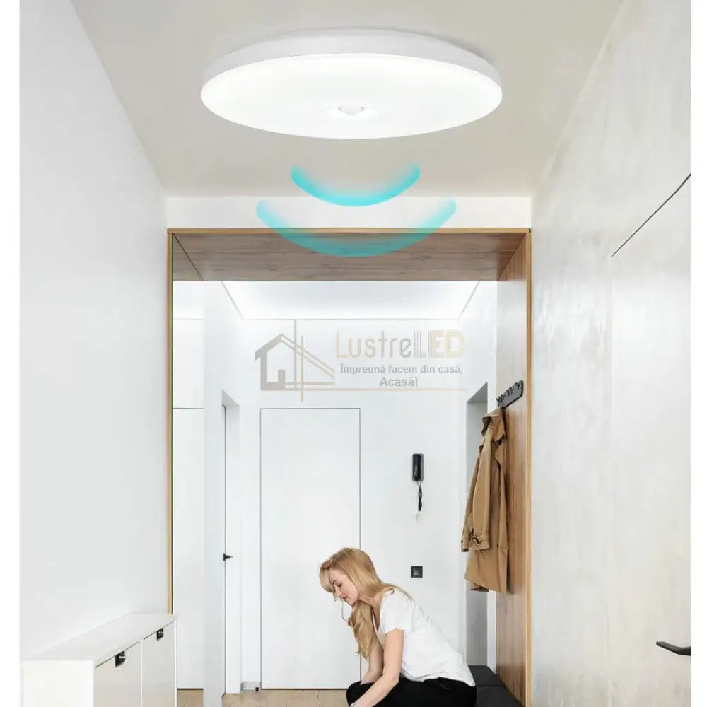 Plafoniera Led 18W Senzor Miscare Echivalent 180W Frameless