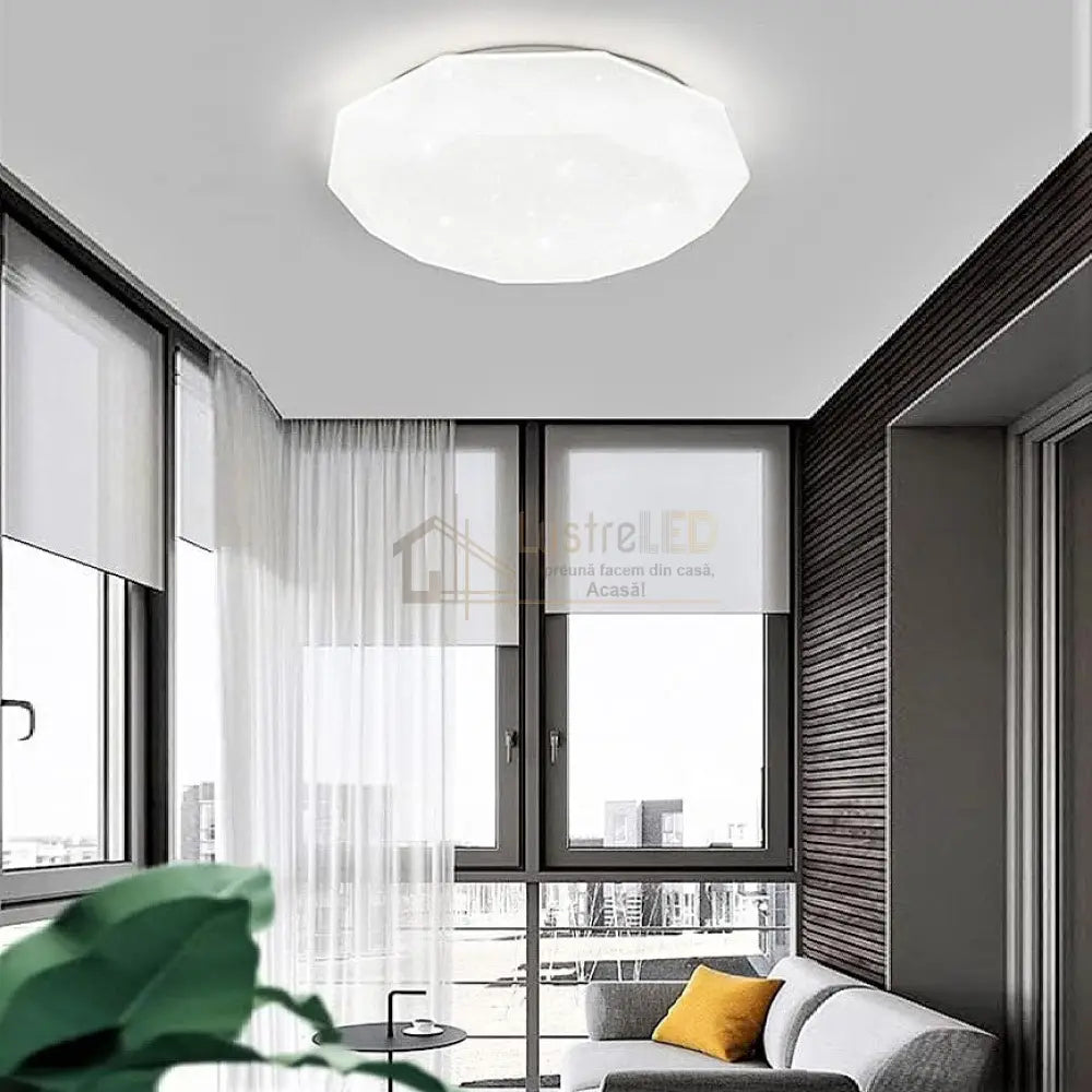Plafoniera Led 24W Diamond Echivalent 200W
